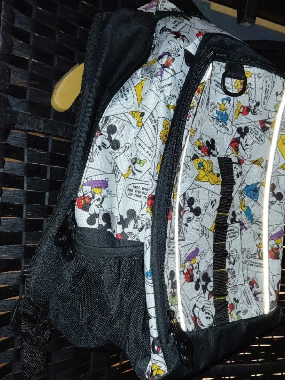 Disney Parks Backpack Mickey Mouse Comic Book Print